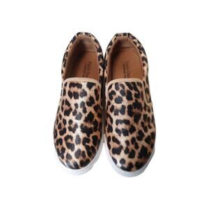 Pierre Dumas Leopard Print Women's Loafers